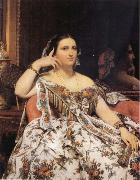Madame Motessier Seated Jean-Auguste Dominique Ingres